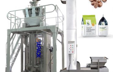 कफी बीन र पाउडरको लागि स्वचालित क्वाड झोला भर्ने प्याकेजिङ मेसिन