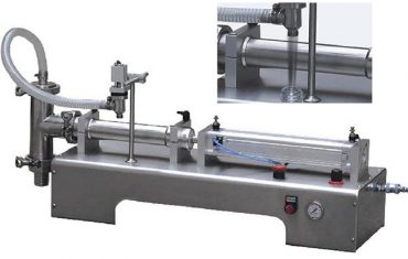 एकल सिर पिस्टन भरनेवाला तरल