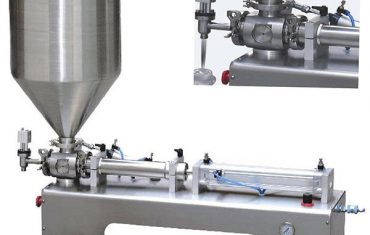 एकल सिर पिस्टन भरने वाला चिपचिपा तरल