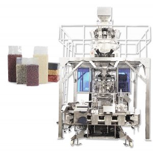 अनाजको लागि स्वचालित ईंट प्रकार भ्याकुम झोला भर्ने प्याकेजि machine मेसिन