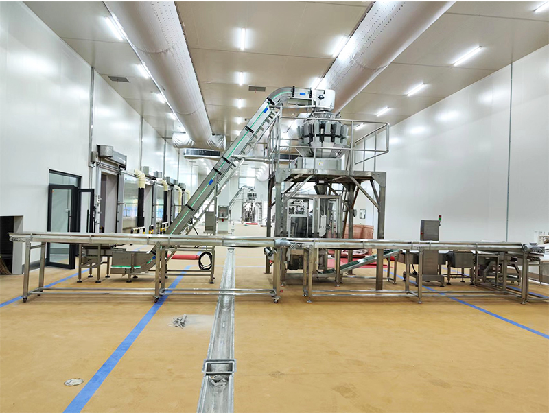 स्वचालित प्याकिंग मेसिन फोर्जेन खाना