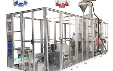 स्वचालित झोला बनाउने सील भ्याकुमिङ प्याकेजिङ्ग मेसिन भर्ने